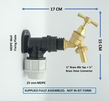 MDPE Compression Wall Plate