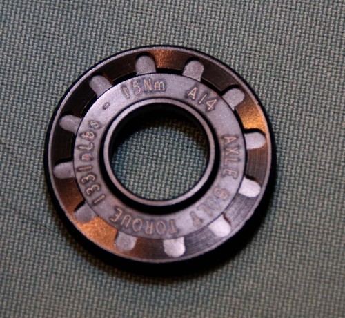 Cannondale lefty hub cap - cap, black