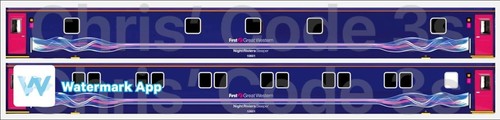 Adhesive vinyl coach decal - decal, n