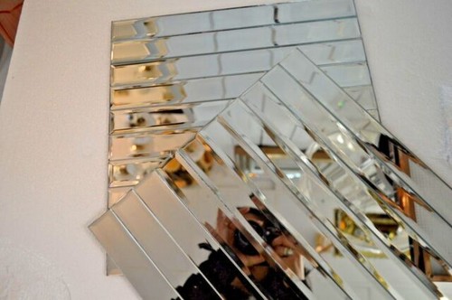 Mirror metro mosaic - mosaic, tiles