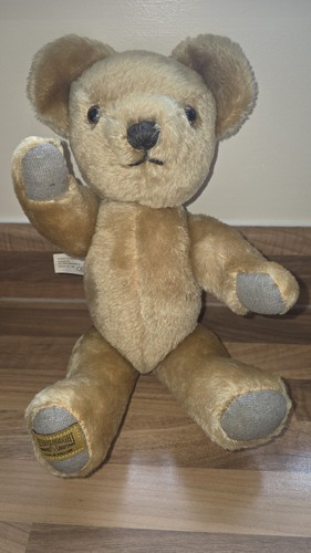 Merrythought gold teddy bear - merrythought,