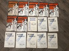 Speedway programmes x 7 1963 x