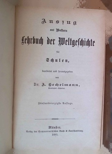 Auszug aus welters - auszug,