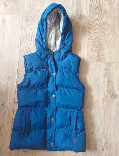 Navy blue gilet - blue,