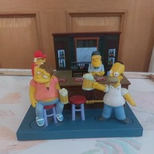 Rare 2004 The Simpsons Moes Tarvern Alarm Clock Wesco Tony Ellis