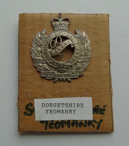 Queens own dorset - dorset, yeomanry