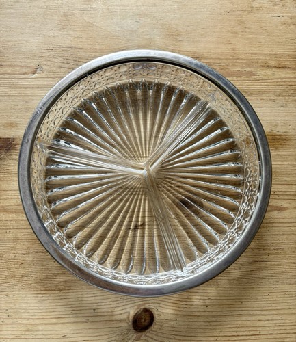 Vintage compartment dish - compartment,