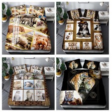 Dogs quilt doona - quilt/doona/duvet, cover
