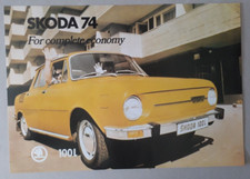 Skoda 100L Saloon Leaflet /