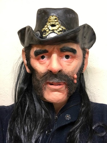 Lemmy mask latex ace spades - lemmy,
