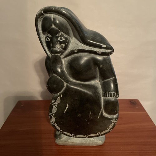 Vintage inuit hand carved - vintage,