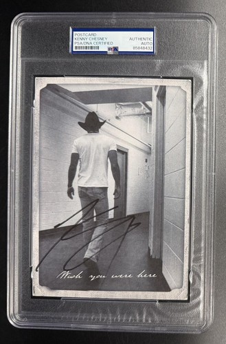 Kenny chesney signed - kenny,