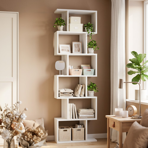 Tier bookcase with - 6,
