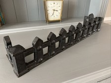 Antique Fender Kerb Heavy Cast Iron 55.5cm Wide fire guard  