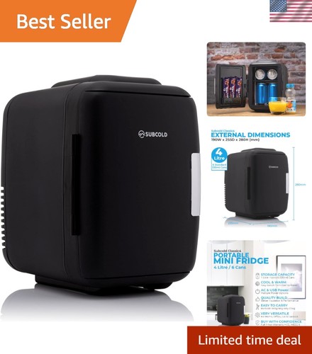 Portable classic4 mini fridge - mini,