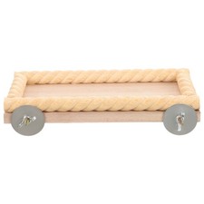  Large Parrot Perch Play Stand Bird Platform Parakeet Wood Cage Platforms