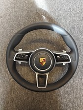 Porsche Steering Wheel Black