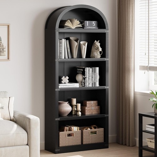 Bookcase shelf arched - 🔥bookcase,