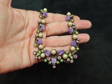 Vintage 1960's Green & Purple