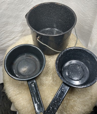 CAMPING COOKING SET ENAMELWARE