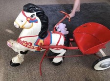  1950s Vintage Horse Cart