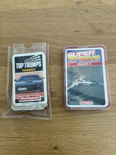 Waddingtons super top - top, trumps