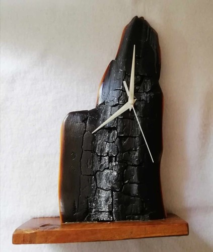 Handmade driftwood clock - driftwood,