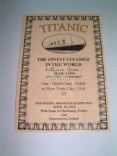 TITANIC WHITE STAR LINE