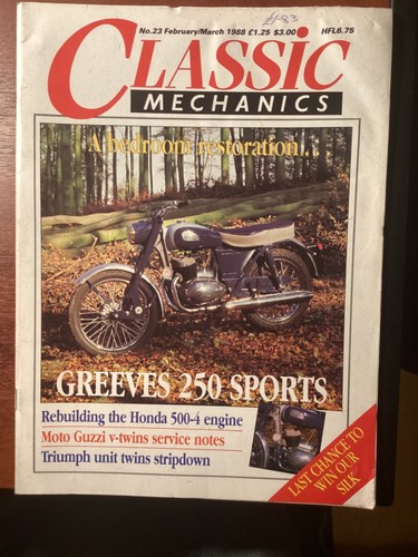 Classic mechanics march 1988 - march,