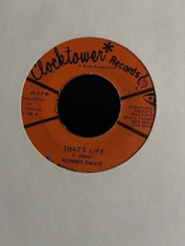 Ronnie Davis  -  That's Life         7"45 Single Vinyl Record Reggae