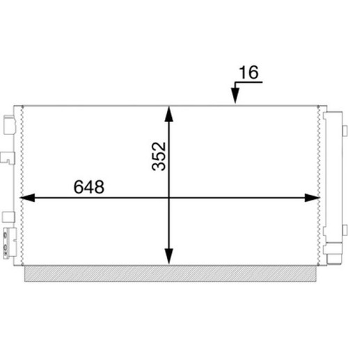 Mahle condenser for renault - mahle,