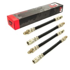 4x BRAKE HOSE SET FOR AUDI 80 90 B3 convertible 8g7 B4 Coupe 160mm