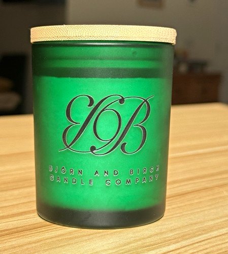 Björn and birch - birch, candle