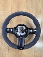 BMW M SPORT 1 2 3 4 5 F15 F16 F20 F25 F26 F30 F31 F32 STEERING WHEEL ALCANTARA