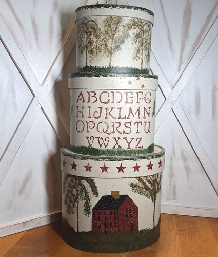 Primitive folk art - folk, nesting