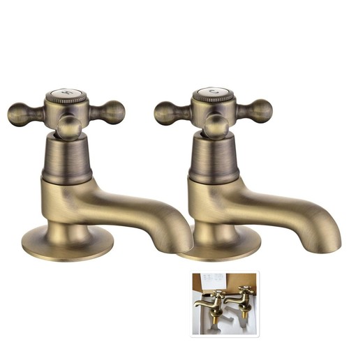 Basin pillar taps - basin,