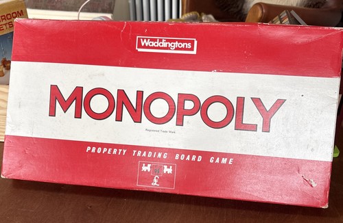 Vintage monopoly board game - vintage,