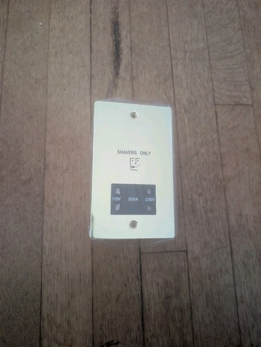 Volex shaver socket 115v 230v - socket,