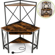 Computer Desk Wooden Corner