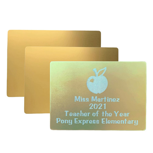 Metal engraving sheets - sheets, for