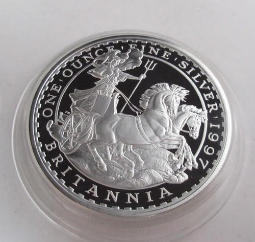 Royal mint silver britannia - silver,