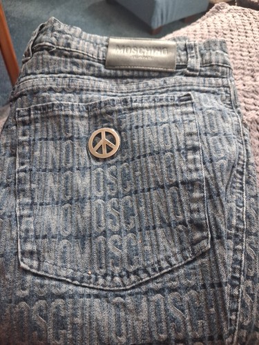Moschino rare vintage jeans - moschino,