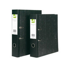 Q-Connect Lever Arch File A4 Black (10 Pack) KF20001