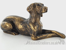 Weimaraner figurine ornament