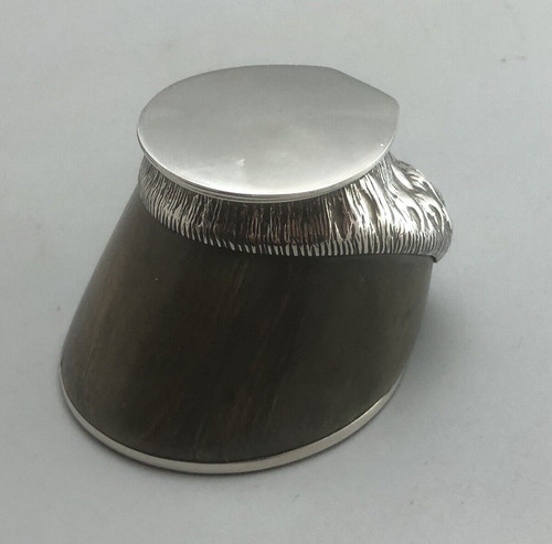 Victorian silver pony hoof - pony,