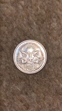 rare 5p coin - hedgehog