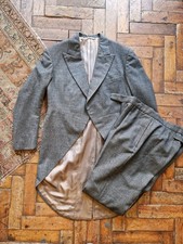 Vintage Mens 1940s/1950s Moss Bros Morning Suit 42” Long