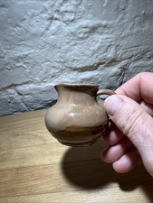 Prinknash Abbey Vintage Pottery, Earthenware Cream Jug 60mm High