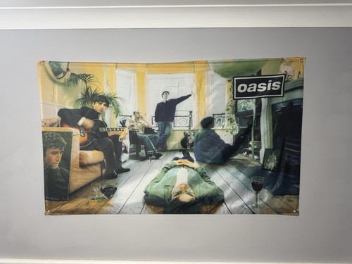 Oasis band flag - oasis,