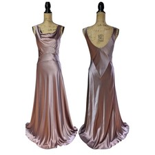 Y2K Monsoon 100% Silk Metallic